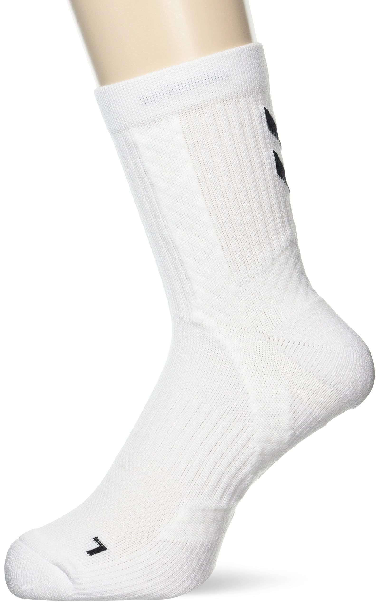 [Hummel] Socks Shooting Socks (Mid-Length) Men's HAG7084 White (10) 25-27
