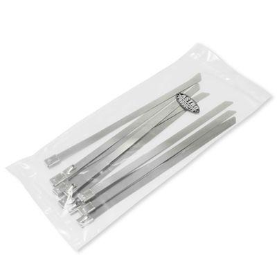 AP Stainless Steel Cable Ties 7.9mm × 200mm, 10-Pack