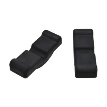 AP 2TON Rigid Rack Ratchet Rubber Pads (2-Pack) | UMA Jack Stand Vehicle Support Tire Change Replacement Rubber Rubber Pads Pads Rubber