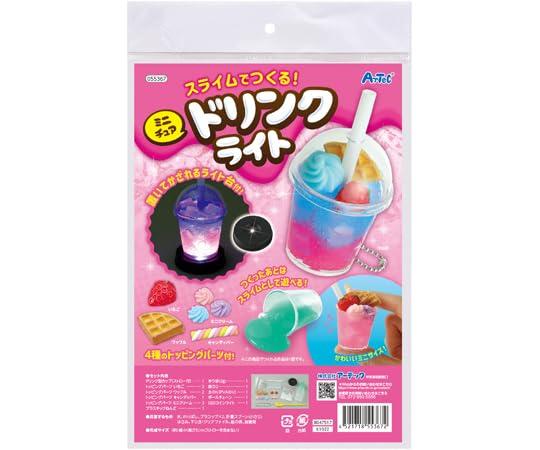 Artec Slime Craft! Miniature Drink Light 55367 Free Research Project Craft Summer Vacation Drink Light Deco Parts