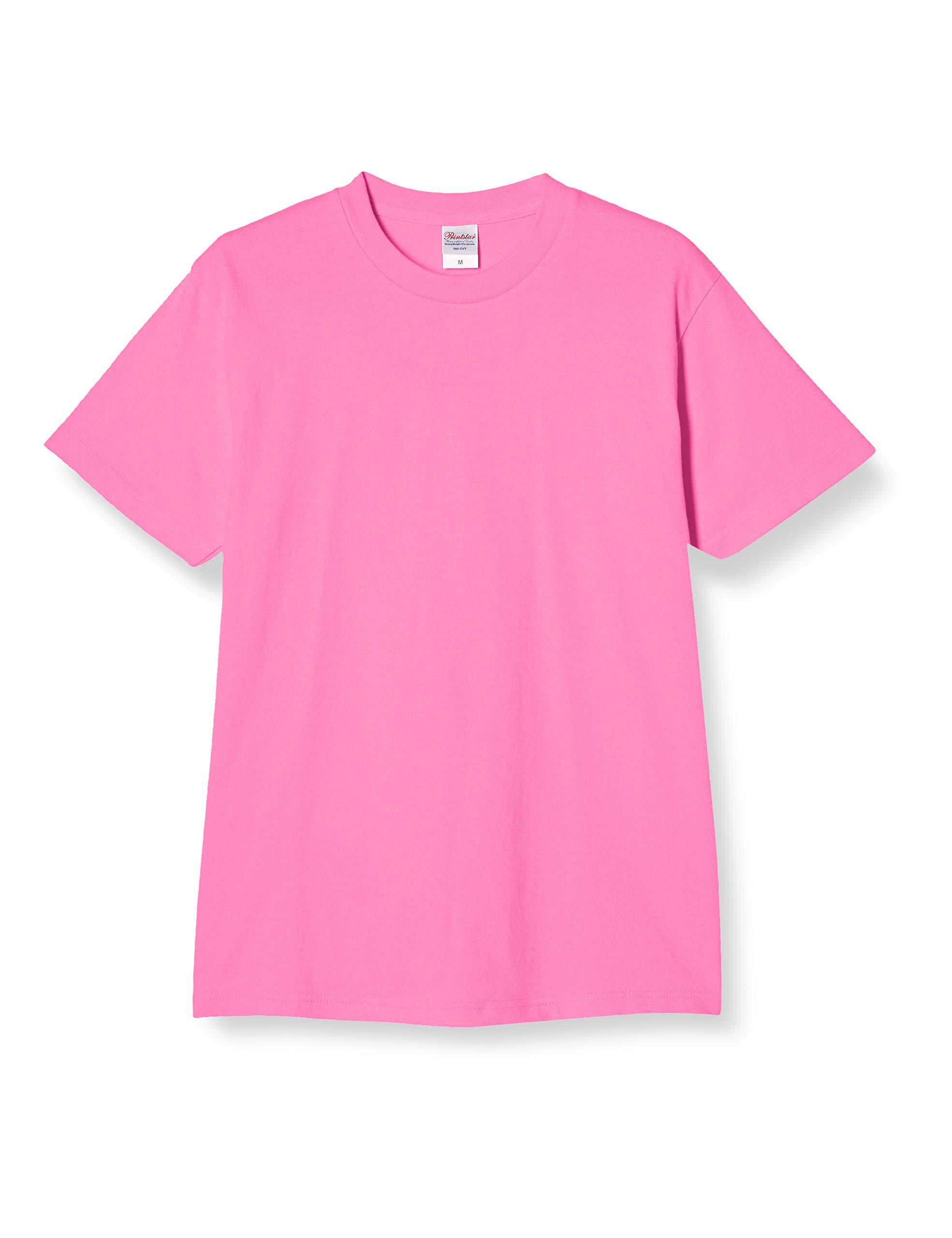 [Printstar] Short Sleeve 5.6 oz Heavyweight T-Shirt 00085-CVT Pink XXL (Equivalent to Japanese Size 3L)