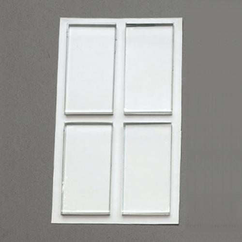 20x40x3mm Earthquake-Resistant Base (Clear / 4 pieces)