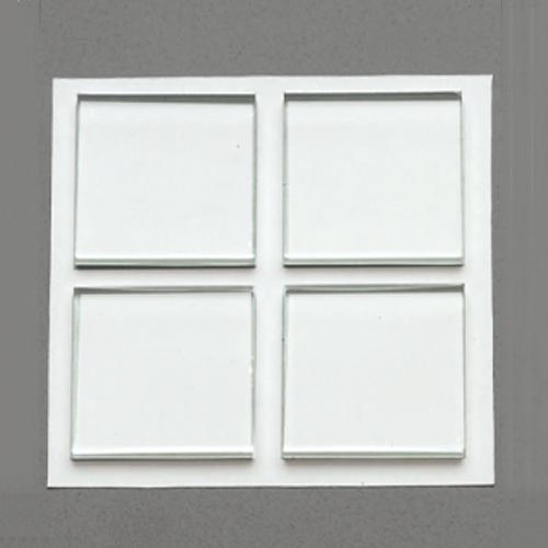 30x30x3mm Earthquake-Resistant Base (Clear / 4 pieces)