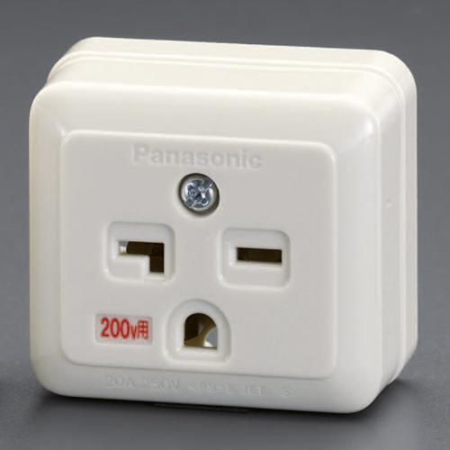 250V/20A Square Outlet (Single-Socket/Grounded)