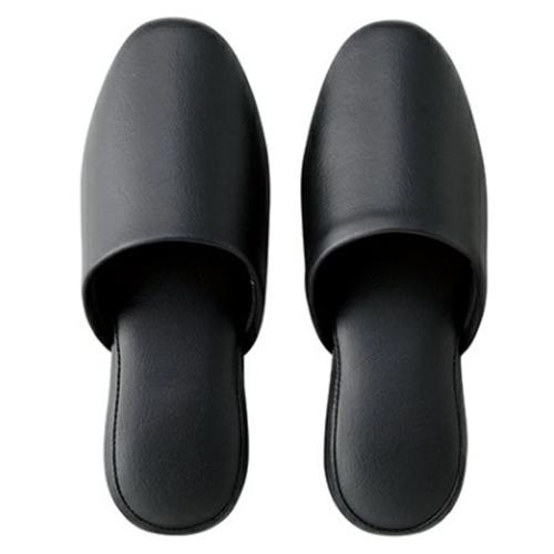 [M] Antibacterial Slippers (Black)