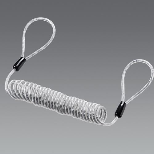 Esco Security Wire, Vinyl Coated, φ3.5mm x 0.3-1.0m, EA983TS-281