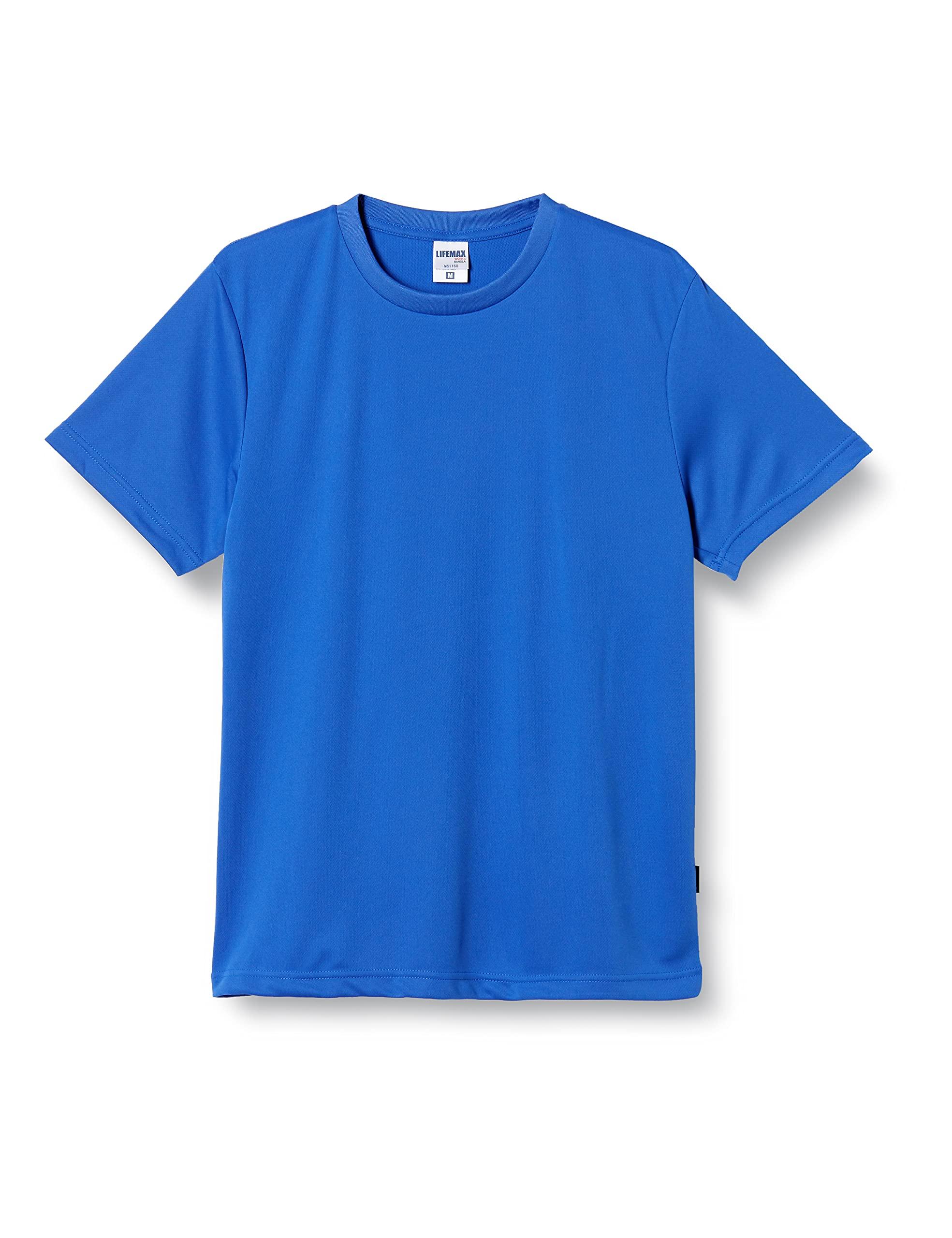 [LifeMax] 4.3 oz Dry T-Shirt (Viral Off Finish) MS1160 Royal Blue 4XL