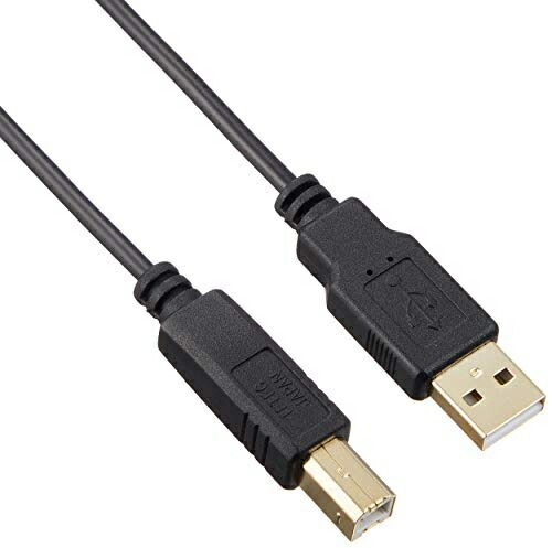Conversion Master USB A (Male) to B (Male) Ultra-Thin Cable with Gold-Plated Connectors [5m] USB2A-B/CA500