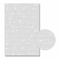 Shimojima Heiko Transparent OPP Bag Crystal Pack Tea Time 50 Sheets L-1 Thickness 0.03 × Width 240 × Height 360mm 006775954