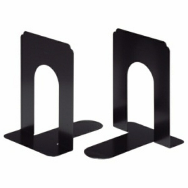 Lion Office Supplies Bookend Large 2-Piece Set No.7-BK Black