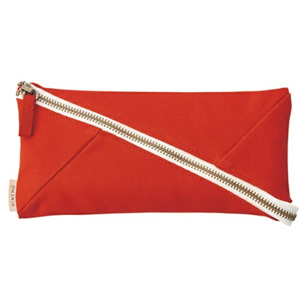 Rihitorabu HINEMO Wide Open Pen Pouch L Red A7901-3