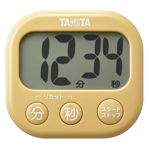 Digital Timer Antibacterial Large-Display Timer Mustard Yellow TD-429-YL