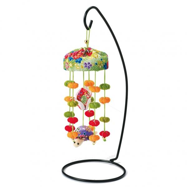 Takagi Textile Panami Crepe Bean Umbrella Hanging Doll Craft Kit Longevity