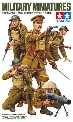 Tamiya 1/35 Military Miniature Series No.339 British Army Infantry Set Plastic Model Kit 35339
