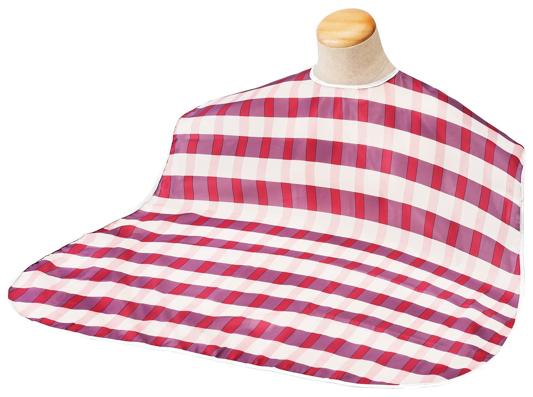 Taketora Soflapylen Apron Border Check Pink
