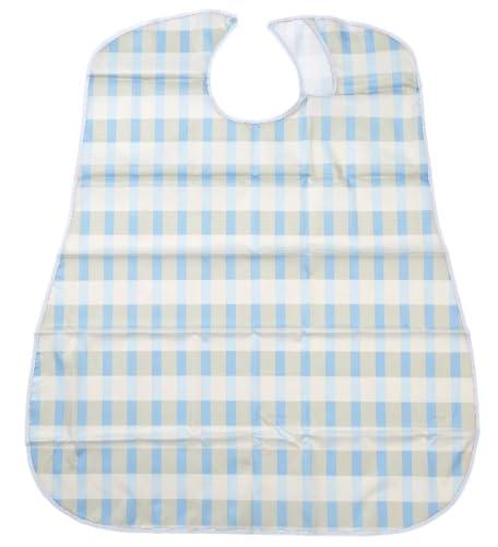Taketora Soflapylen Apron Border Check Blue