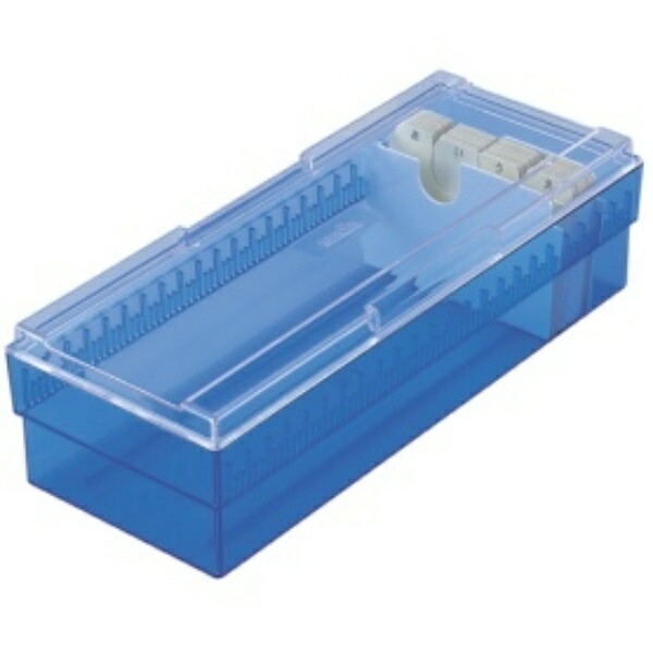 Sekisei Name Card Box Clear Blue CB-700-18