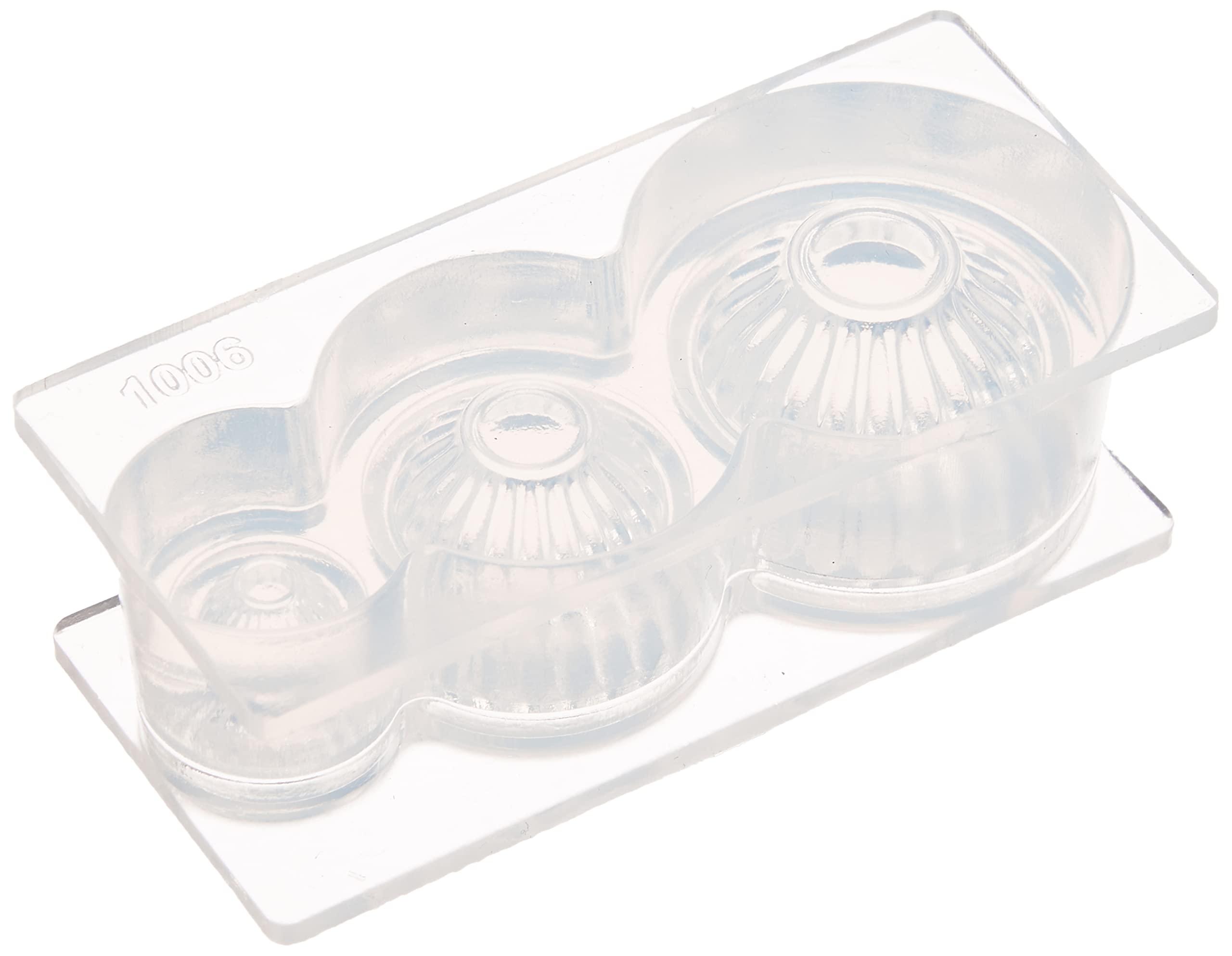 Kamejima Shoten Clay Jewelry Cutter Tea Cup 3D Mold Hobby Tool 1006 Translucent