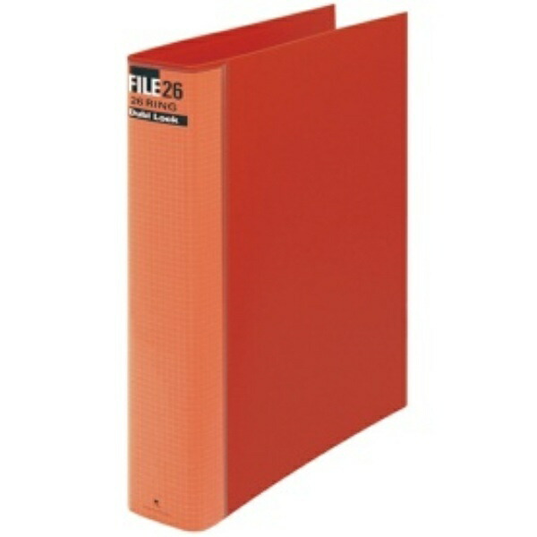 Maruman Loose-Leaf Binder B5 Dablock 26-Hole Red F679R-01