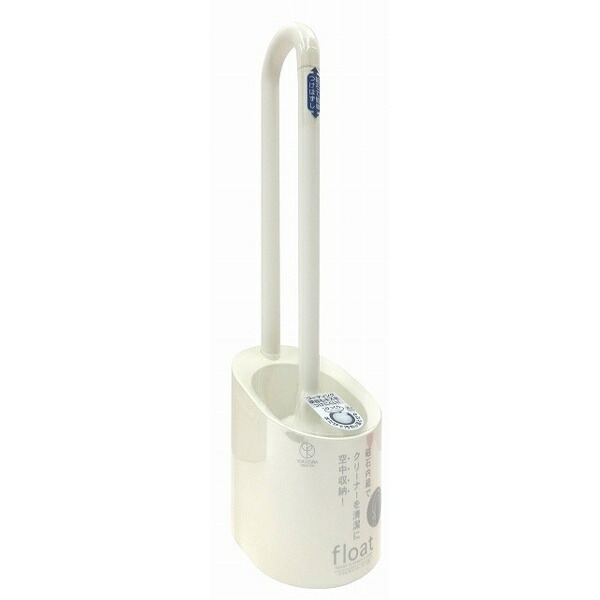 Floating Toilet Cleaner & Case Ivory