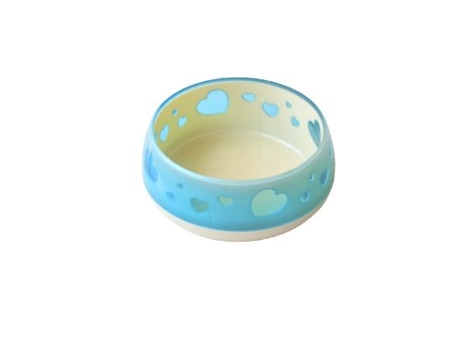 宠物餐盘 (Petz Route) 美味可口款 S 蓝心形