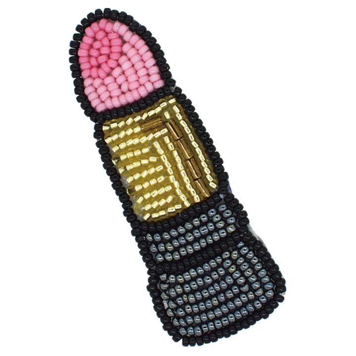 MIYUKI Bead Kit Bead Embroidery Brooch Kit Rouge of That Time BFK-582