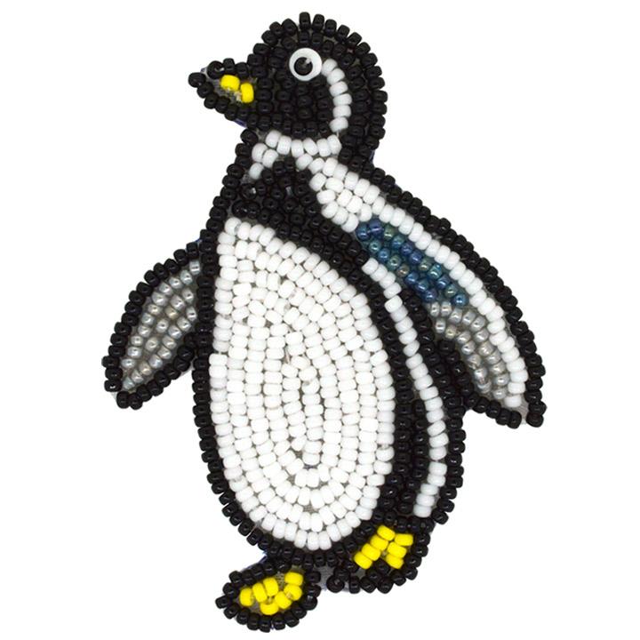 MIYUKI Bead Kit Bead Embroidery Brooch Kit Skip Penguin BFK-586