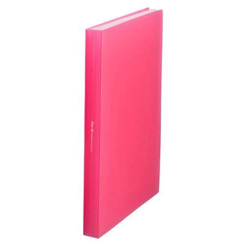 Beuton Fine-Be Slat-In File A4 (Fits A3 when opened) 24 Pockets Pink FIN-A4-24CP