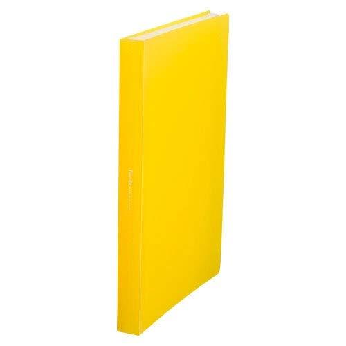 Beuton Fine-Be Slat-In File A4 (Fits A3 when opened) 24 Pockets Yellow FIN-A4-24CY