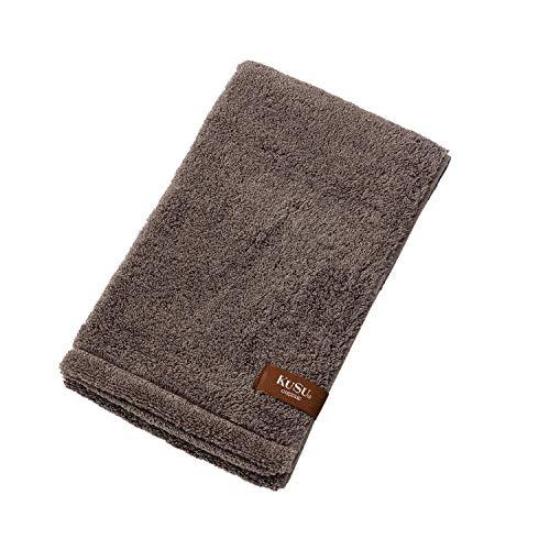 Kusunohashi Monori Face Towel KuSu Organic PBP Approx. 33×80cm Brown 1-68031-31-BR