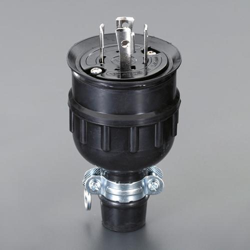 ESCO AC250V/30A Waterproof Hook-Type Plug, Grounded 3P EA940BJ-11