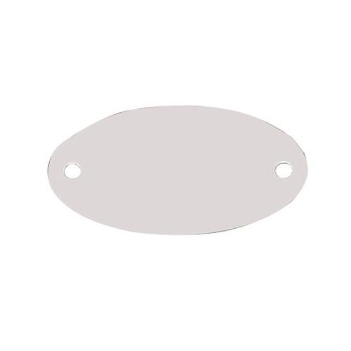 29x52mm Tag Blanks (Aluminum Oval/10 Sheets) EA591HF-3