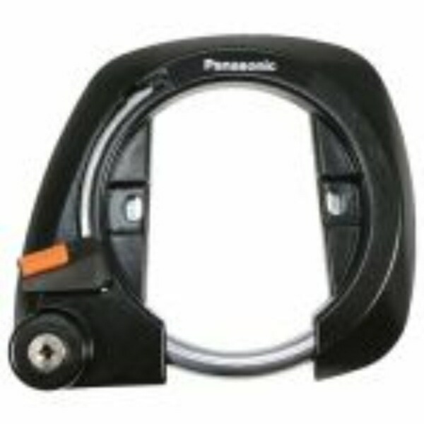 Panasonic Circle Lock Bicycle Lock Black SAJ079