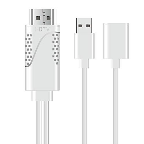 JTT iPhone HDMI Mirroring Cable (White) IPHDMI-WH