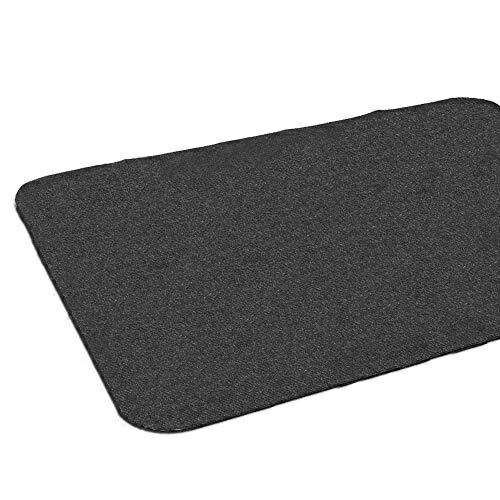 Japan Trust Technology Chair Mat JTCHMAT ~Prevents Floor Scratches and Noise~ (Black)