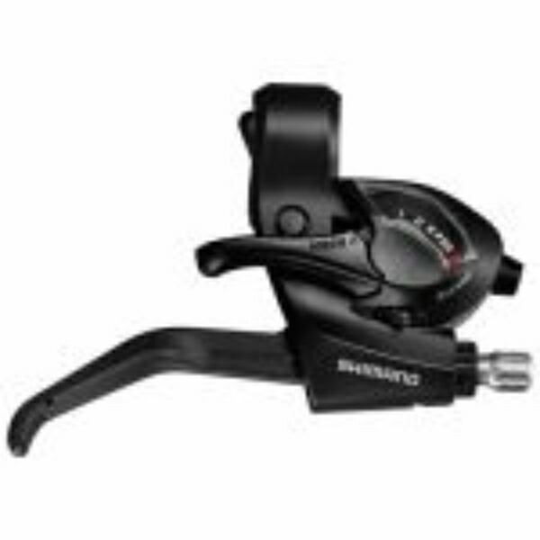 SHIMANO Shifting/Brake Lever (MTB) ST-EF41-R Right Lever Only 6S 2-Finger ESTEF41R6AL TOURNEY Black