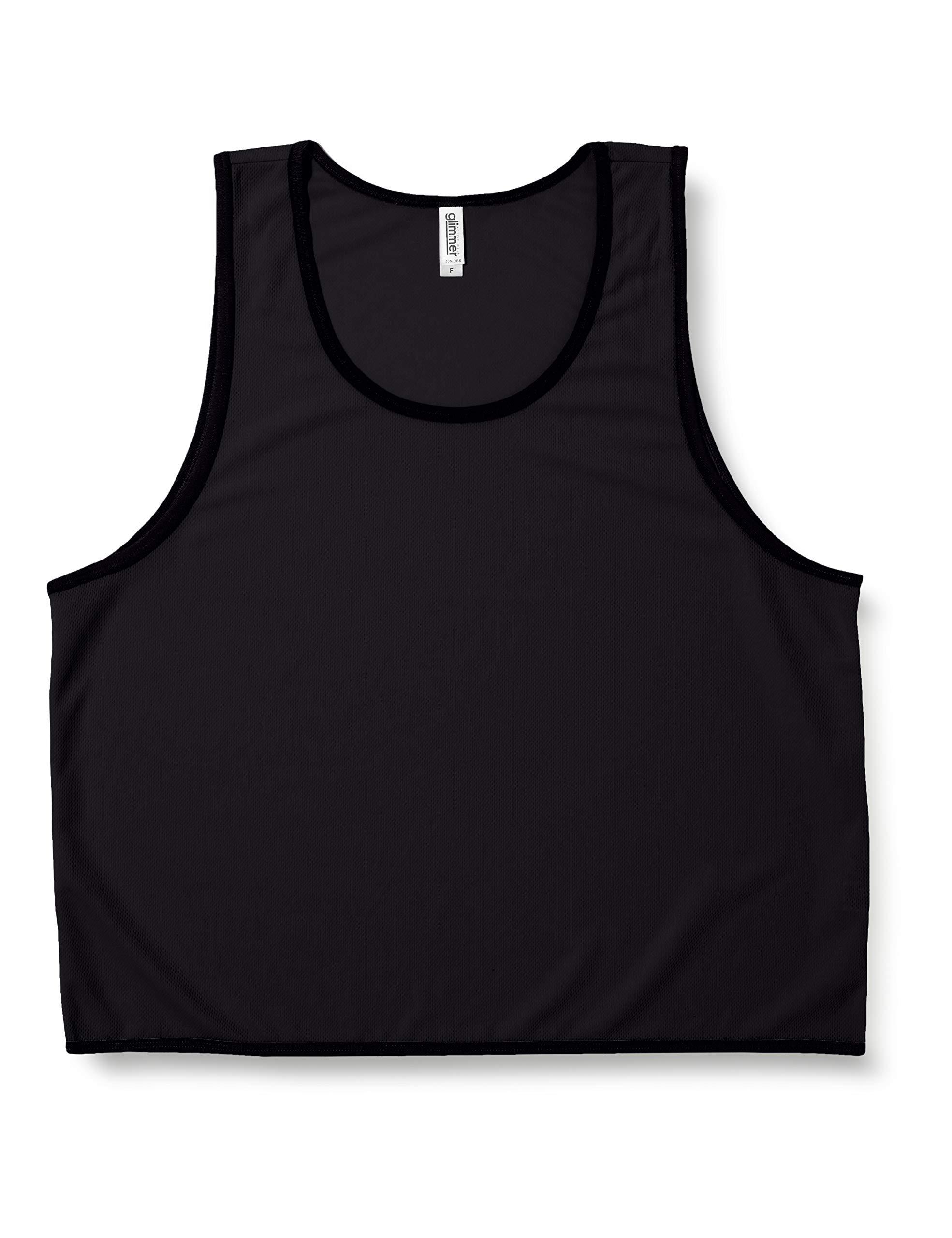 [Glimmer] Tops 4.4 oz Dry Mesh Bibs 00336-DBS Men's Black XXL (Equivalent to Japanese Size 3L)