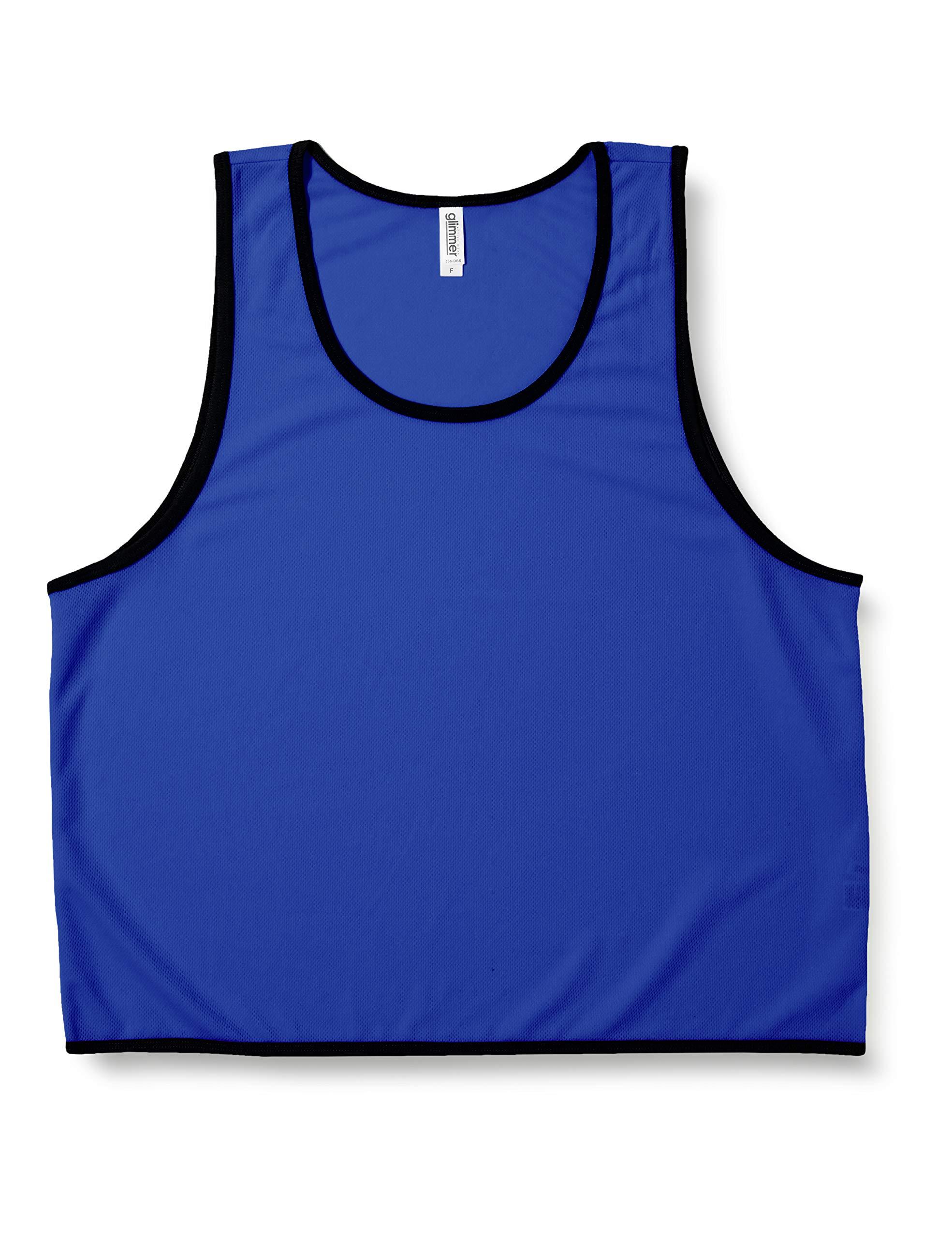 [Glimmer] Tops 4.4 oz Dry Mesh Bibs 00336-DBS Men's Royal Blue XXL (Equivalent to Japanese Size 3L)