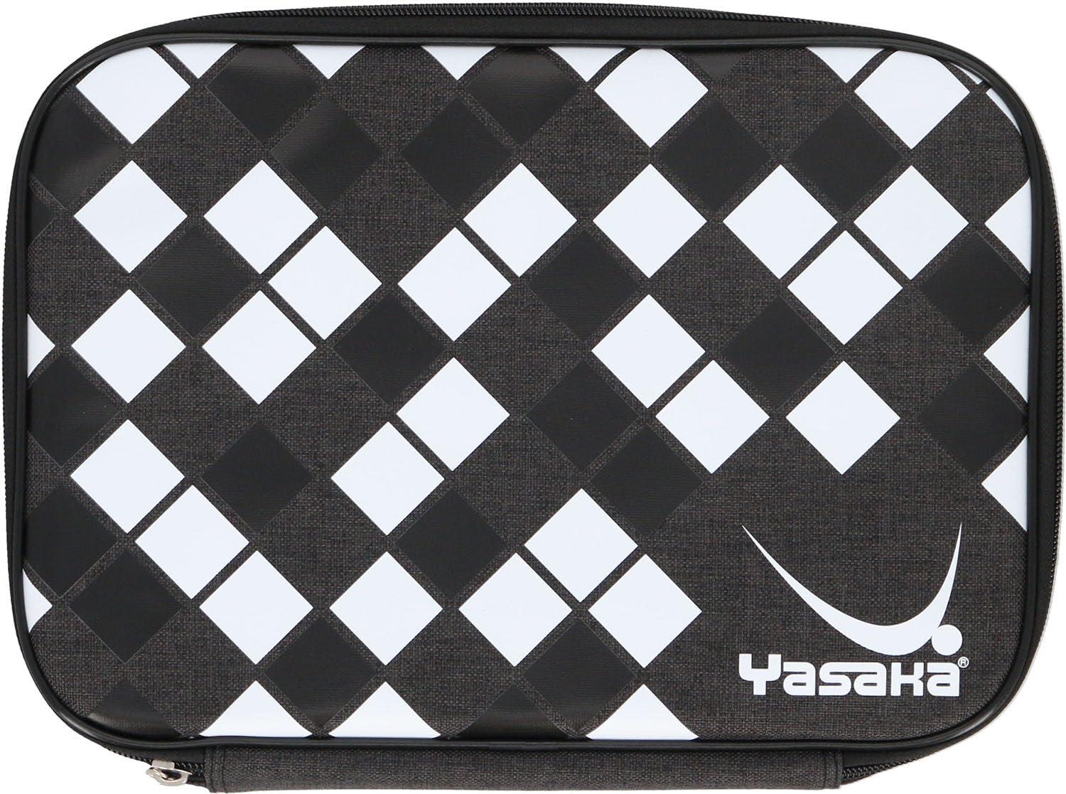 [YASAKA] Table Tennis Racket Bag Grid Case Black