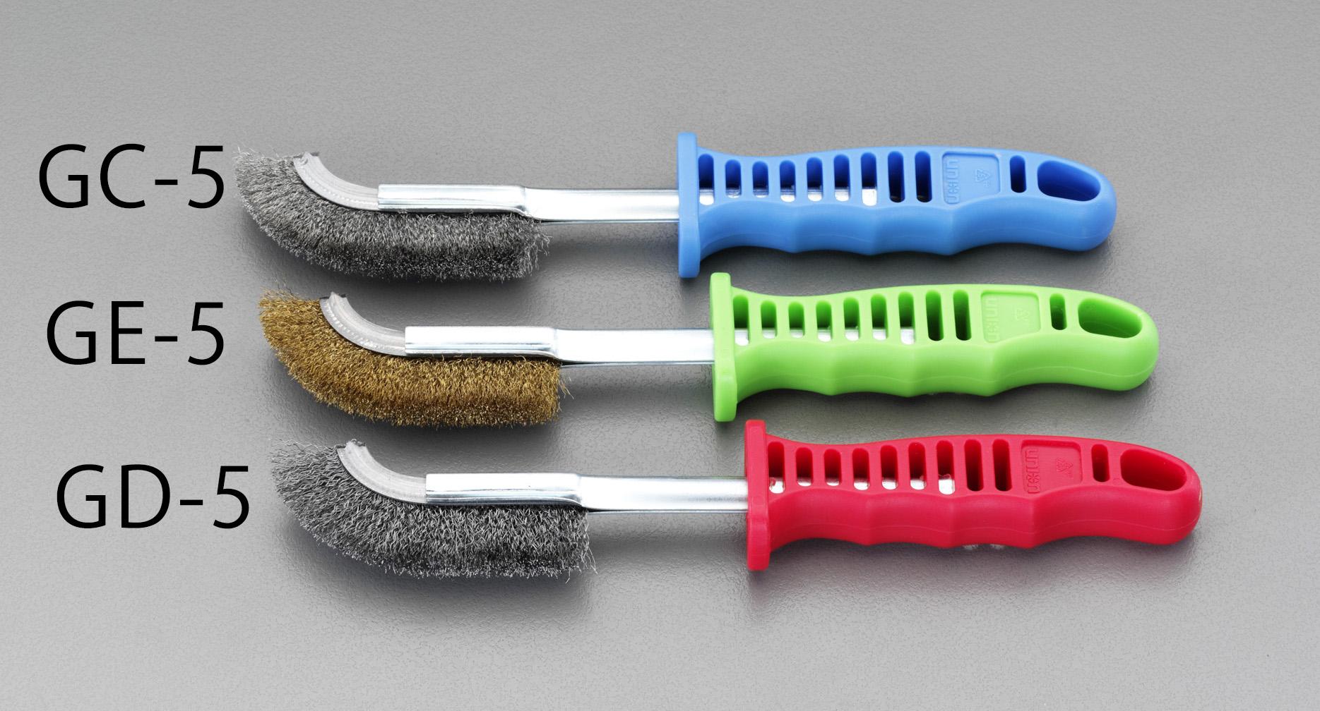 ESCO 225mm Wire Brush (Stainless Steel/With Grip) EA109GC-5