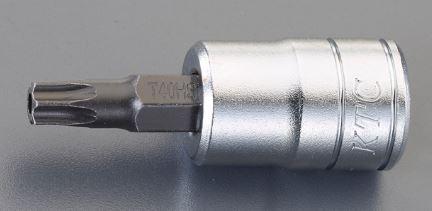 ESCO 3/8" DR/T20 Short Torx Bit Socket (Tamper-Resistant) EA618PS-520