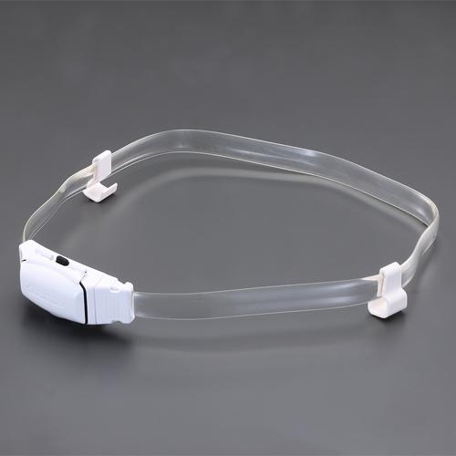 [2 AA batteries] LED Flash Band (for helmets / yellow)