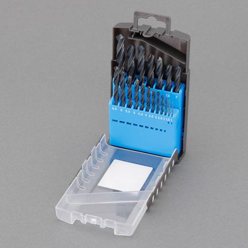 1.0–10.0 mm / 19-piece straight drill set (HSS)