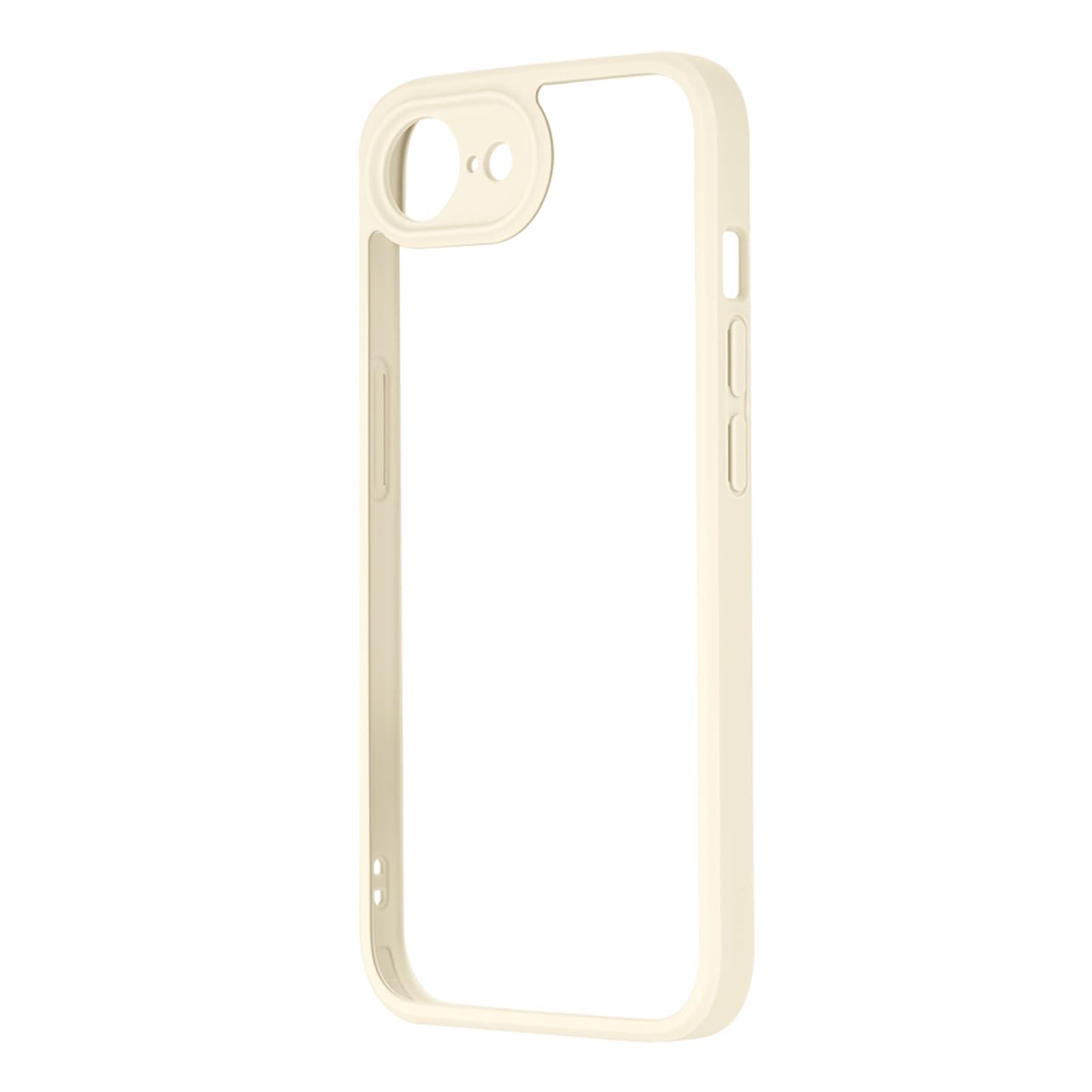 LEPLUS iPhone 16e Shock-Resistant Hybrid Case “Velta” Milk White LN-ISS24UKHWH