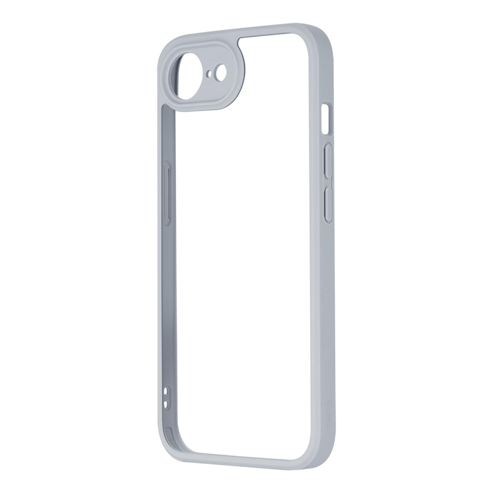 LEPLUS iPhone 16e Shock-Resistant Hybrid Case “Velta” Light Gray LN-ISS24UKHLGY