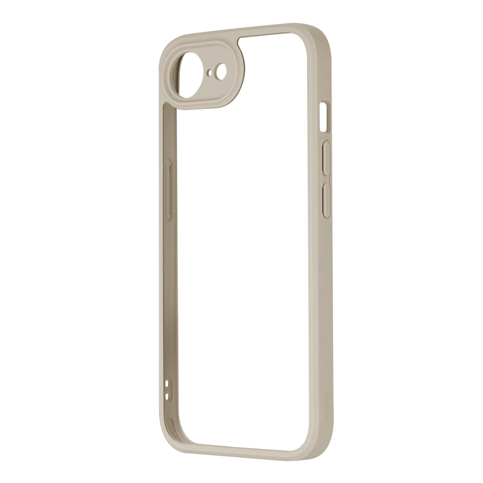 LEPLUS iPhone 16e Shock-Resistant Hybrid Case “Velta” Beige LN-ISS24UKHBG