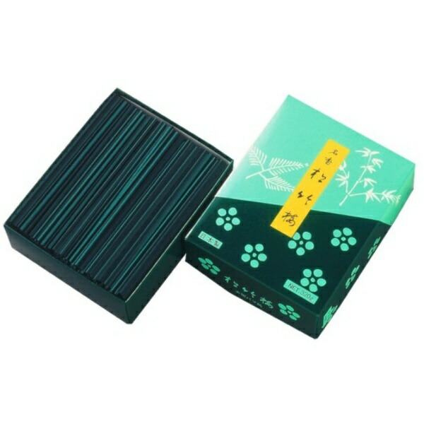 Kōkandō Incense Sticks: Pine, Bamboo, and Plum Large Assorted Pack Approx. 320g #A-007