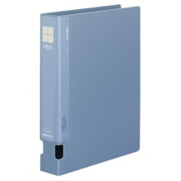 KOKUYO File Tube File Foam PP Cover A4 2-Hole 400-Sheet Capacity Blue F-F640NB