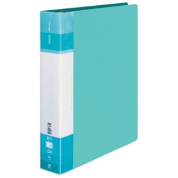 KOKUYO File Clear Book Glassel Refillable A4 S-Wide Light Blue Ra-GLB740LB