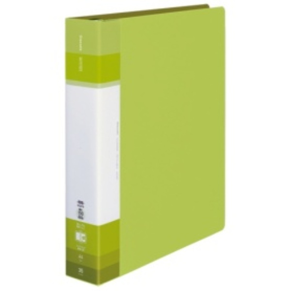 KOKUYO File Clear Book Glassel Refillable A4 S Wide Light Green Ra-GLB740LG